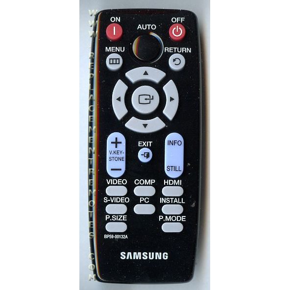 Samsung BP5900132A Projector Remote Control