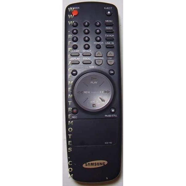 Samsung NR3346 VCR Remote Control