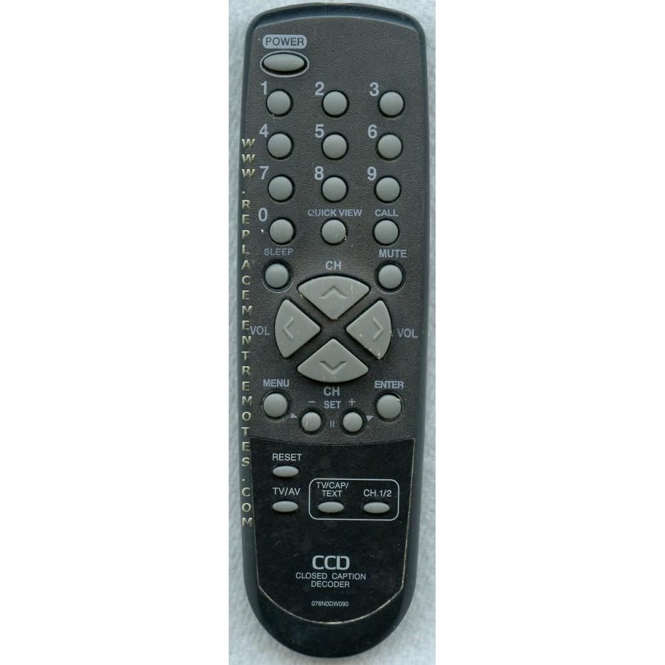 SANSUI 076N0DW090 TV Remote Control