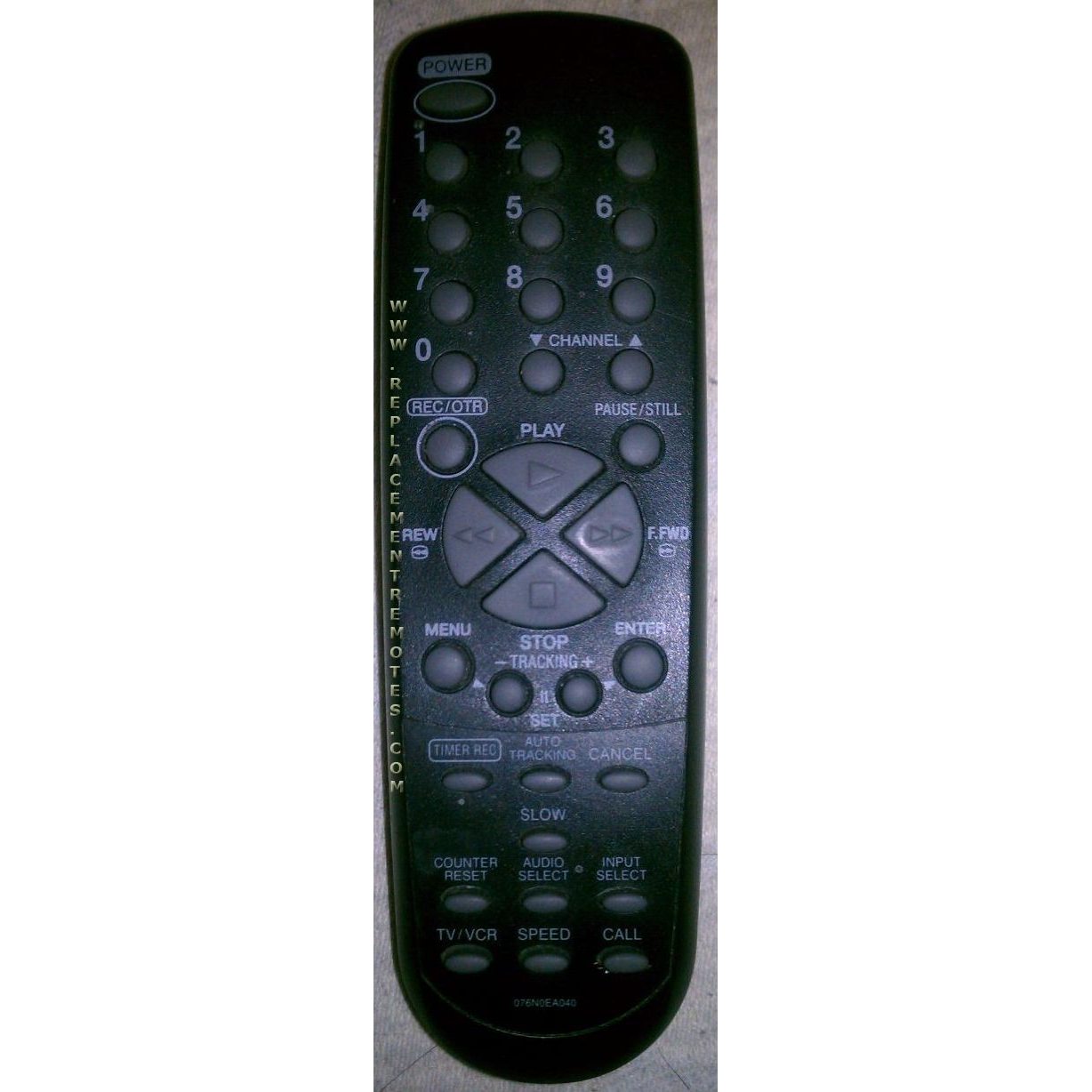 SANSUI 076N0EA040 TV Remote Control