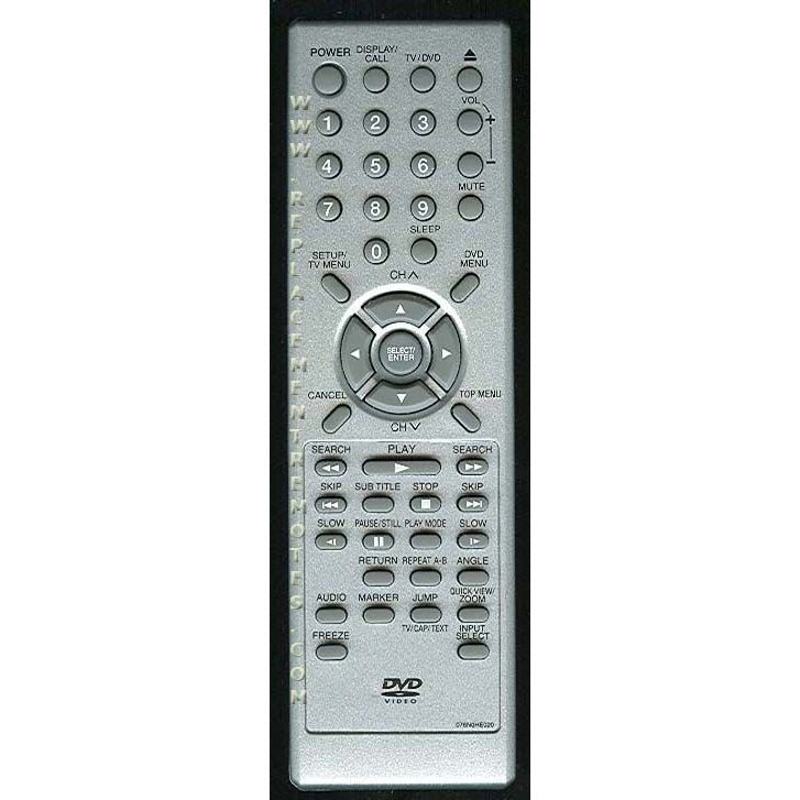 SANSUI 076N0HE020 TV/DVD Remote Control