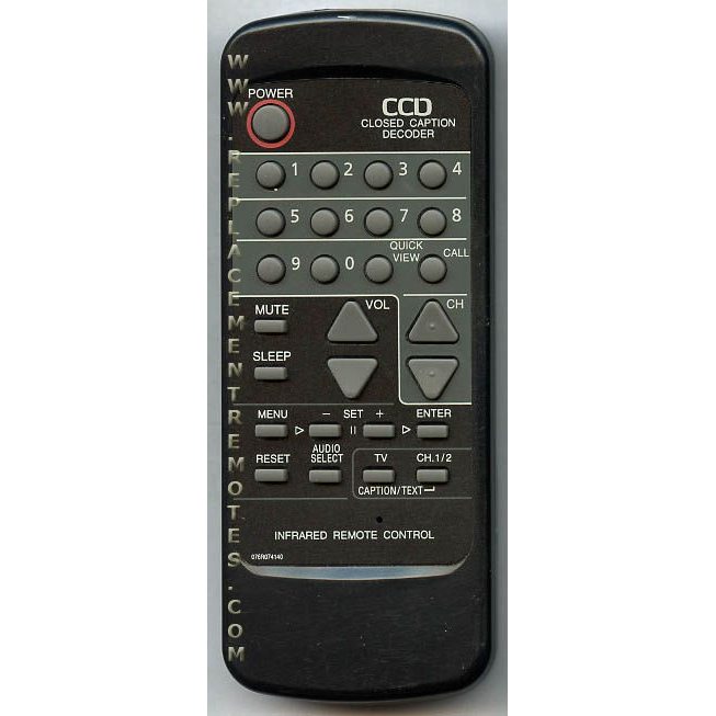 SANSUI 076R074140 TV Remote Control