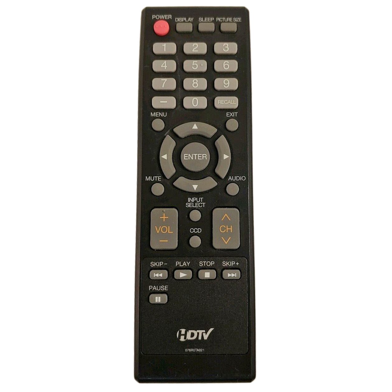 SANSUI 076R0TA021 TV Remote Control