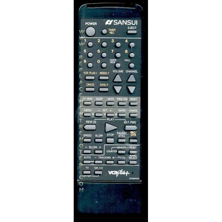 SANSUI 876R084010 Audio Remote Control