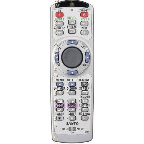 Sanyo 9450871468 Projector Remote Control