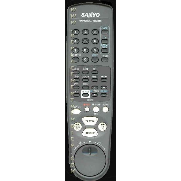 Sanyo B21307 VCR Remote Control