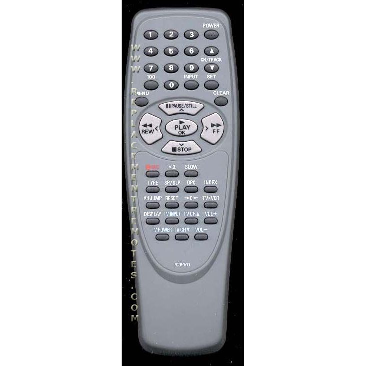 Sanyo B28001 VCR Remote Control