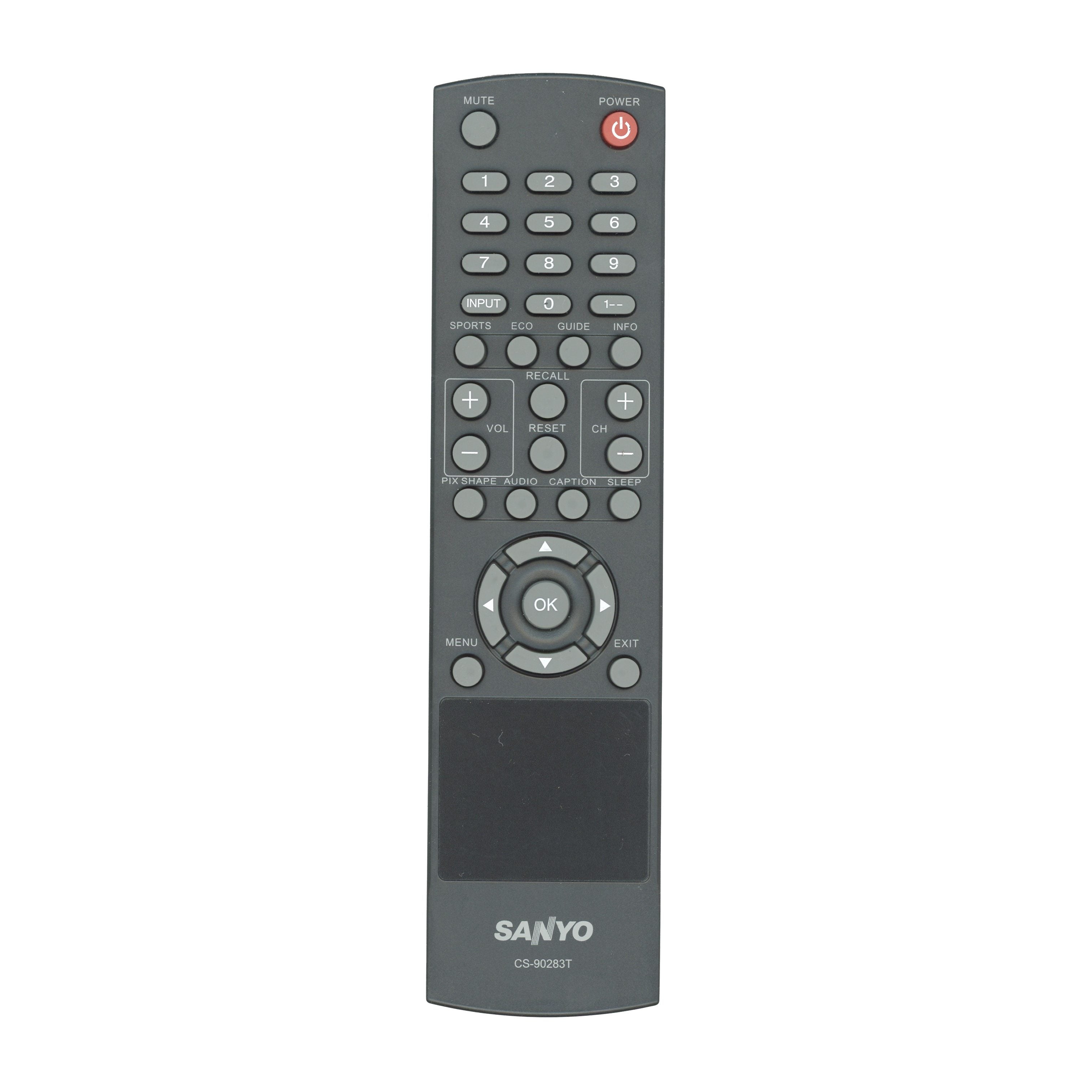 Sanyo CS90283T TV Remote Control