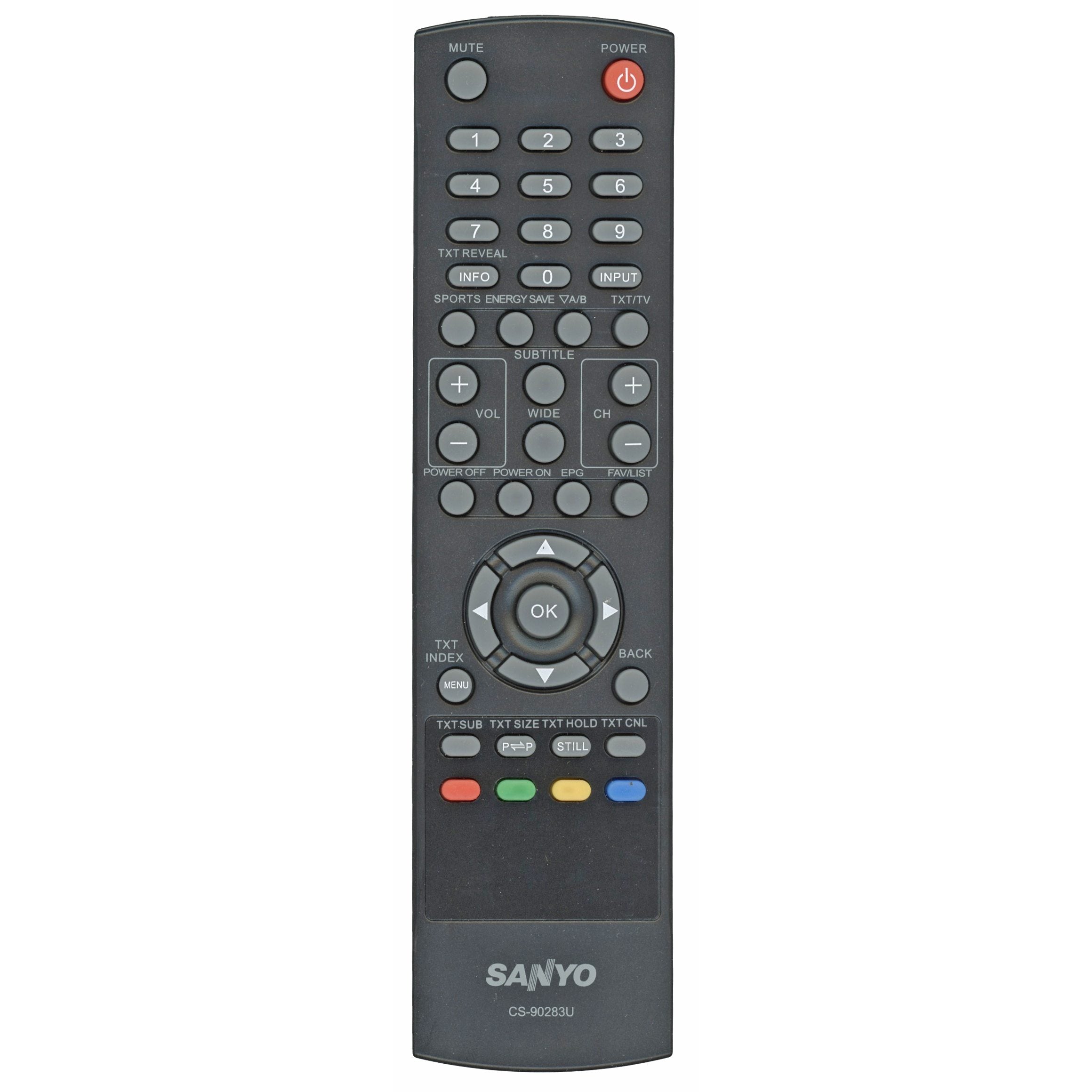 Sanyo CS90283U TV Remote Control