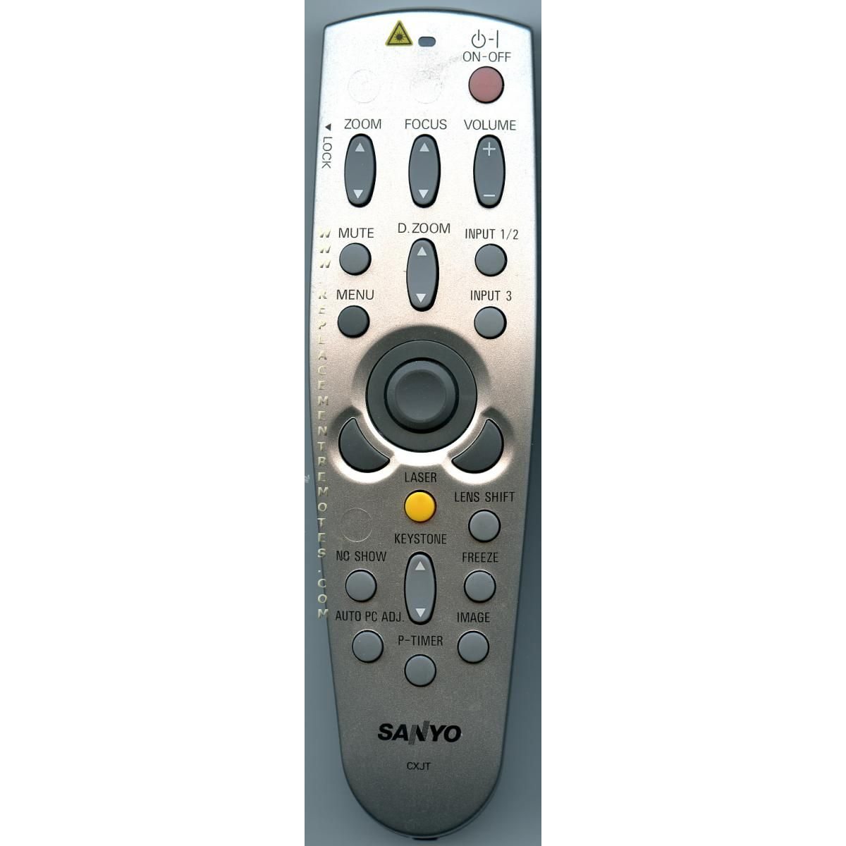 Sanyo CXJT Projector Remote Control