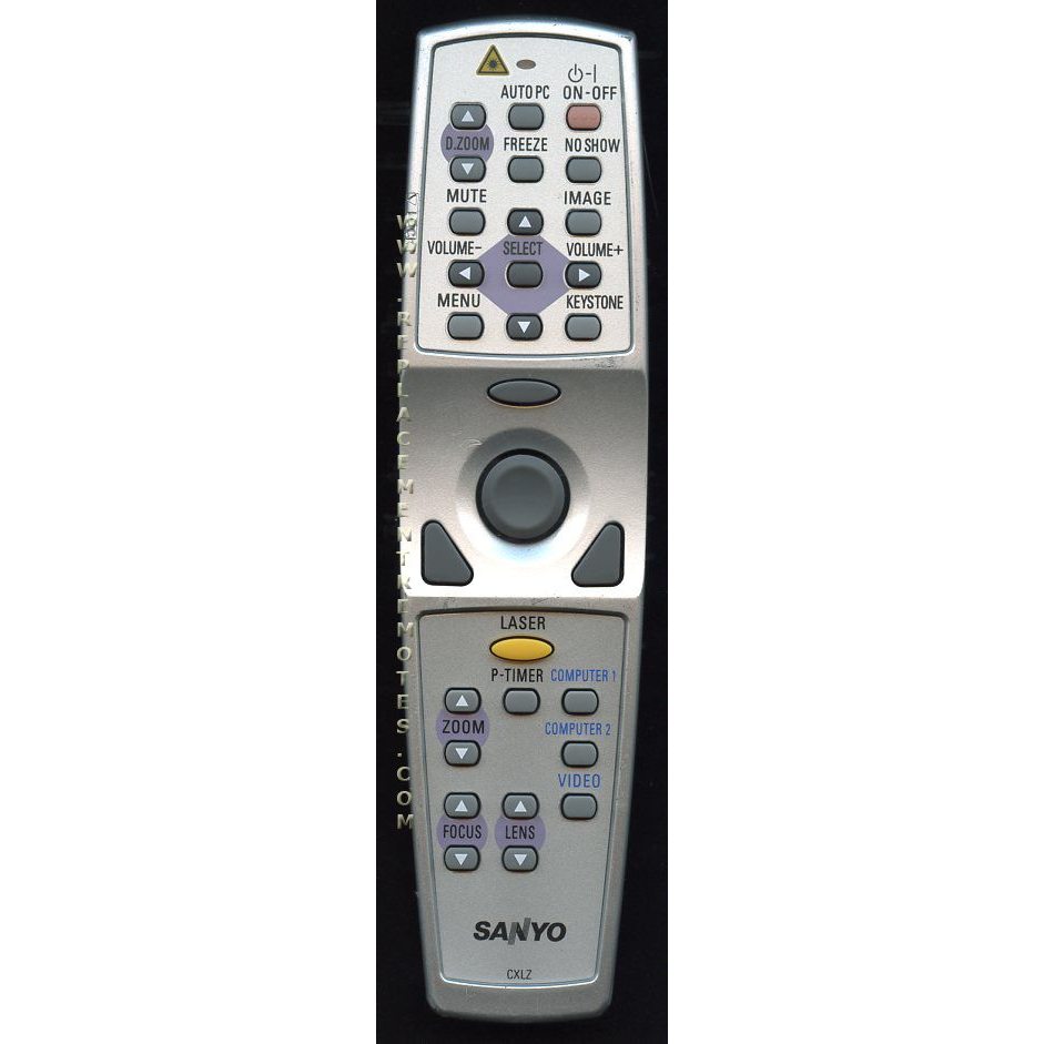 Sanyo CXLZ Projector Remote Control