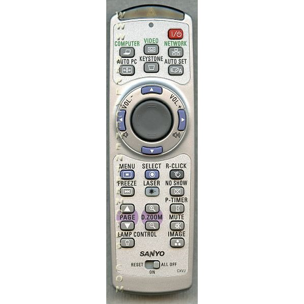 Sanyo CXVJ Projector Remote Control