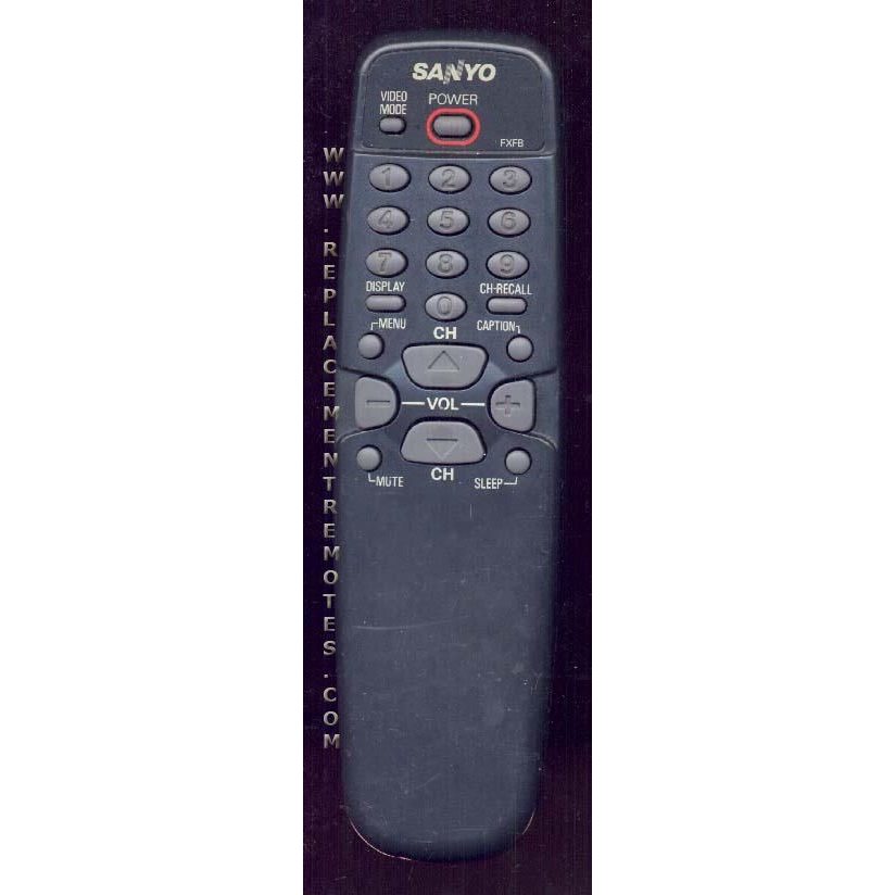 Sanyo FXFB TV Remote Control