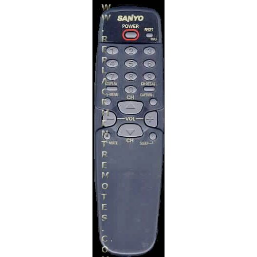 Sanyo FXFJ TV Remote Control