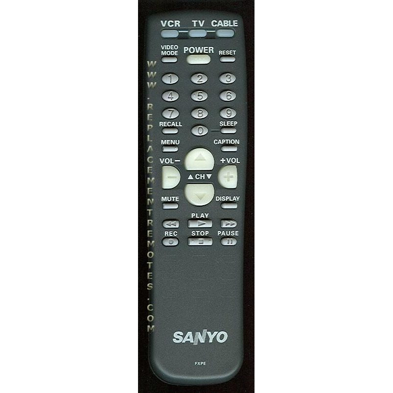 Sanyo FXPE TV Remote Control