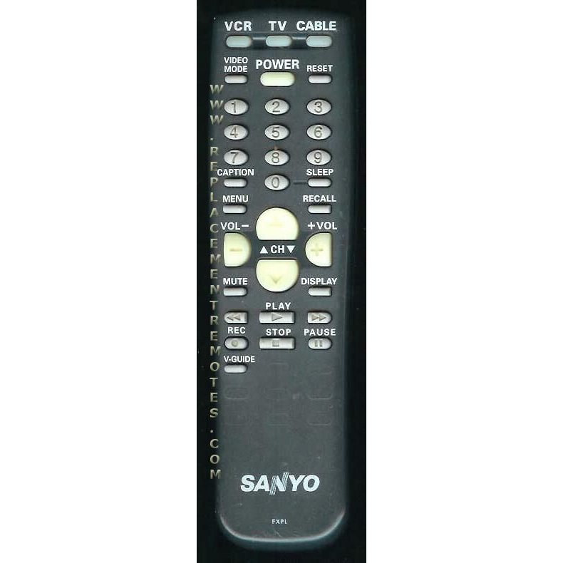 Sanyo FXPL TV Remote Control