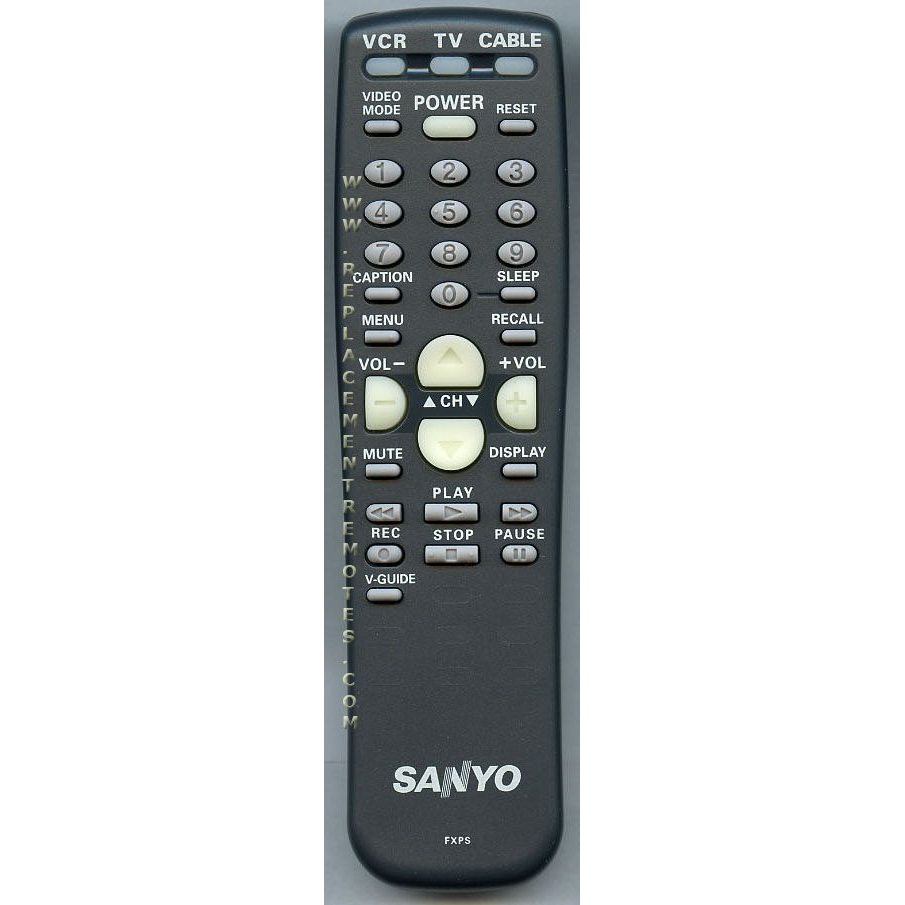 Sanyo FXPS TV Remote Control