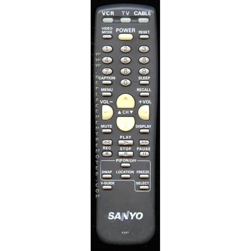 Sanyo FXPT TV Remote Control