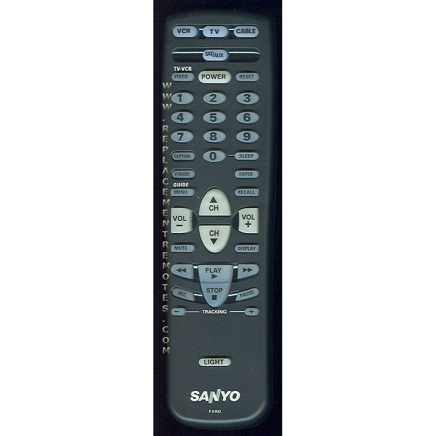 Sanyo FXRD TV Remote Control