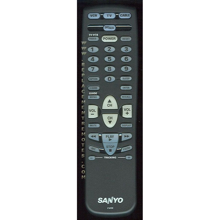 Sanyo FXRE TV Remote Control