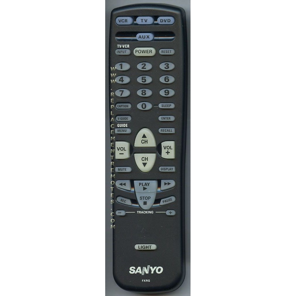 Sanyo FXRG TV Remote Control