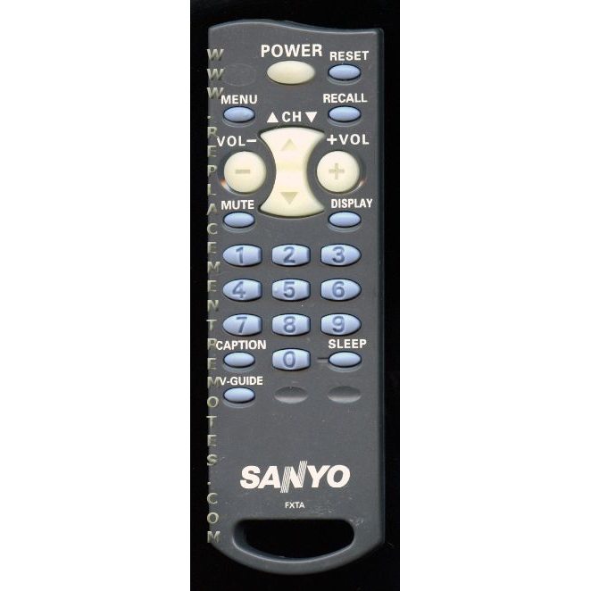 Sanyo FXTA TV Remote Control