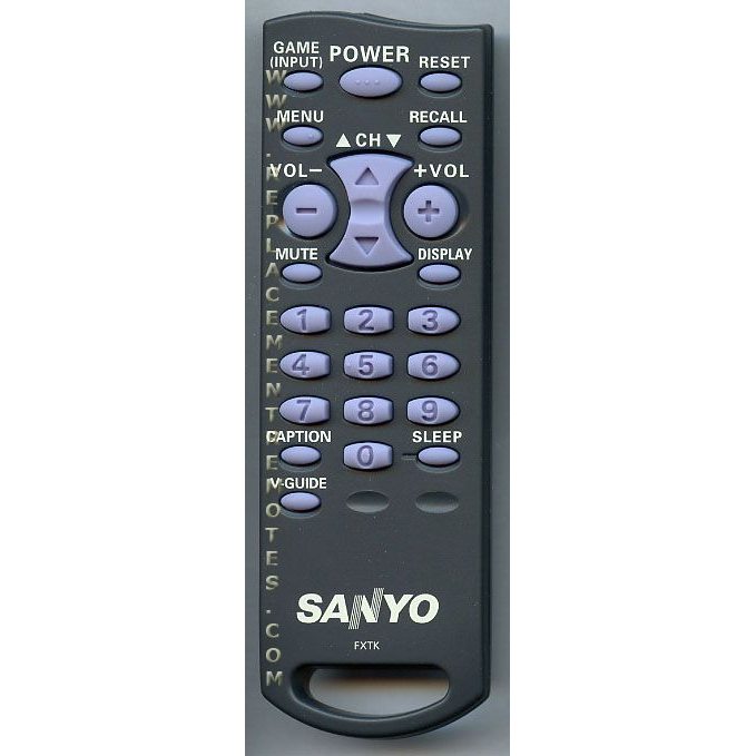 Sanyo FXTK TV Remote Control