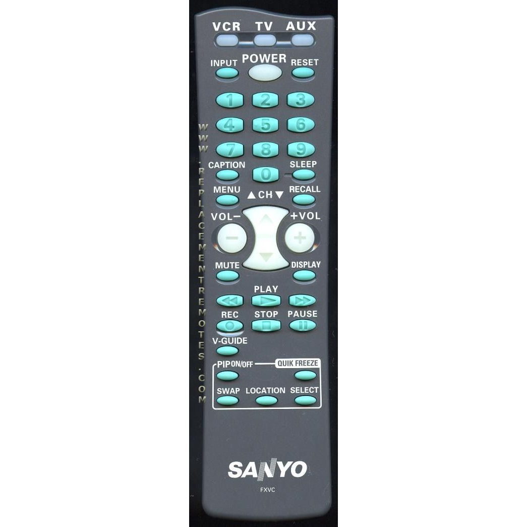 Sanyo FXVC TV Remote Control