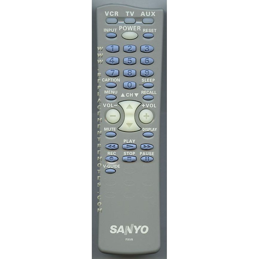 Sanyo FXVR TV Remote Control