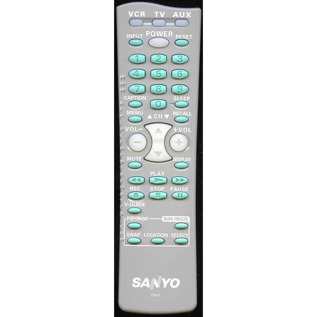 Sanyo FXVS TV Remote Control