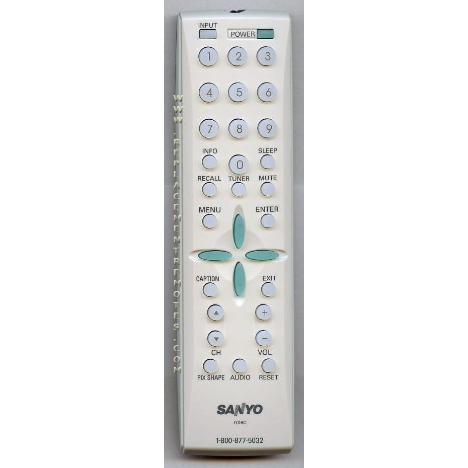 Sanyo GXBC TV Remote Control