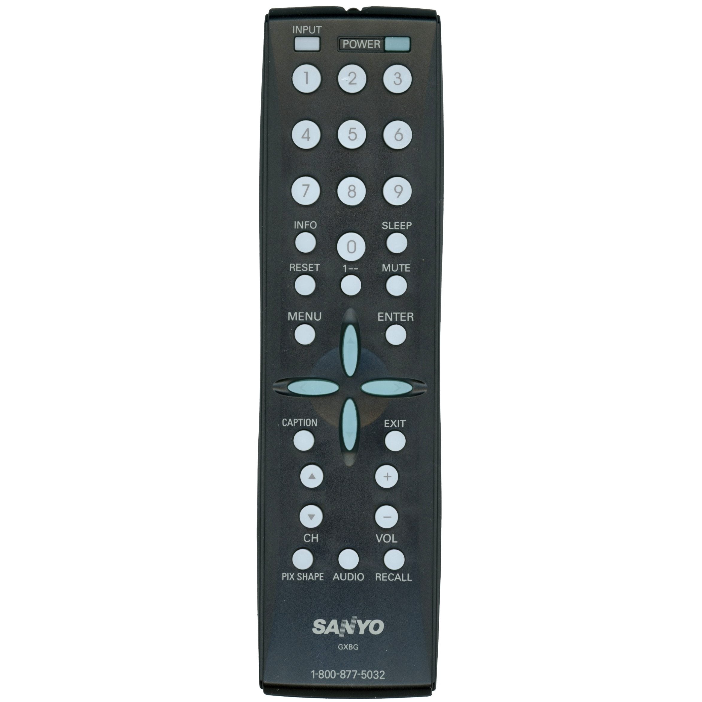 Sanyo GXBG TV Remote Control