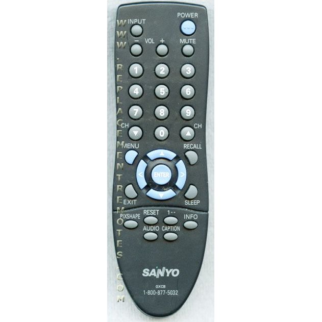 Sanyo GXCB TV Remote Control