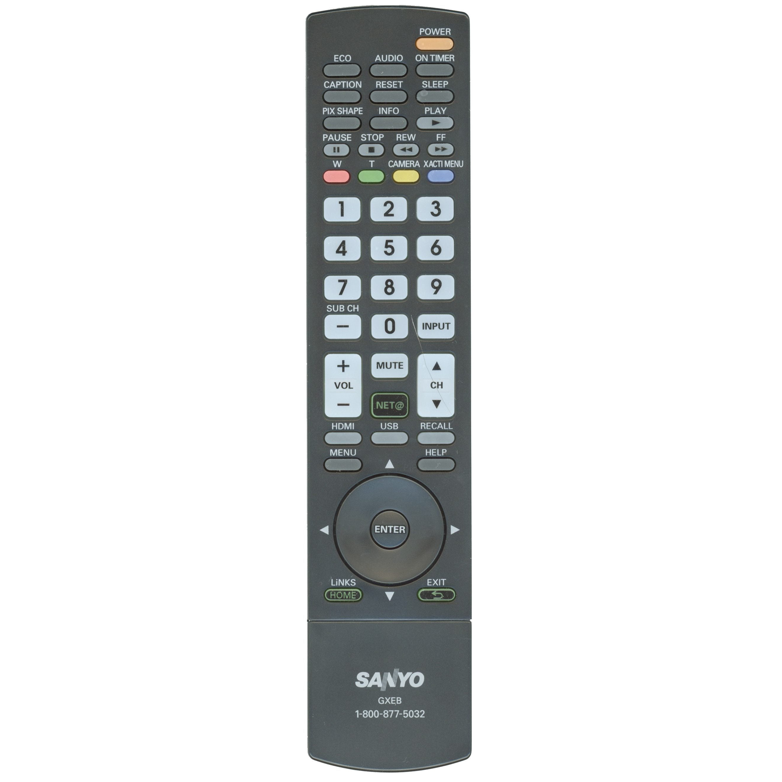 Sanyo GXEB TV Remote Control