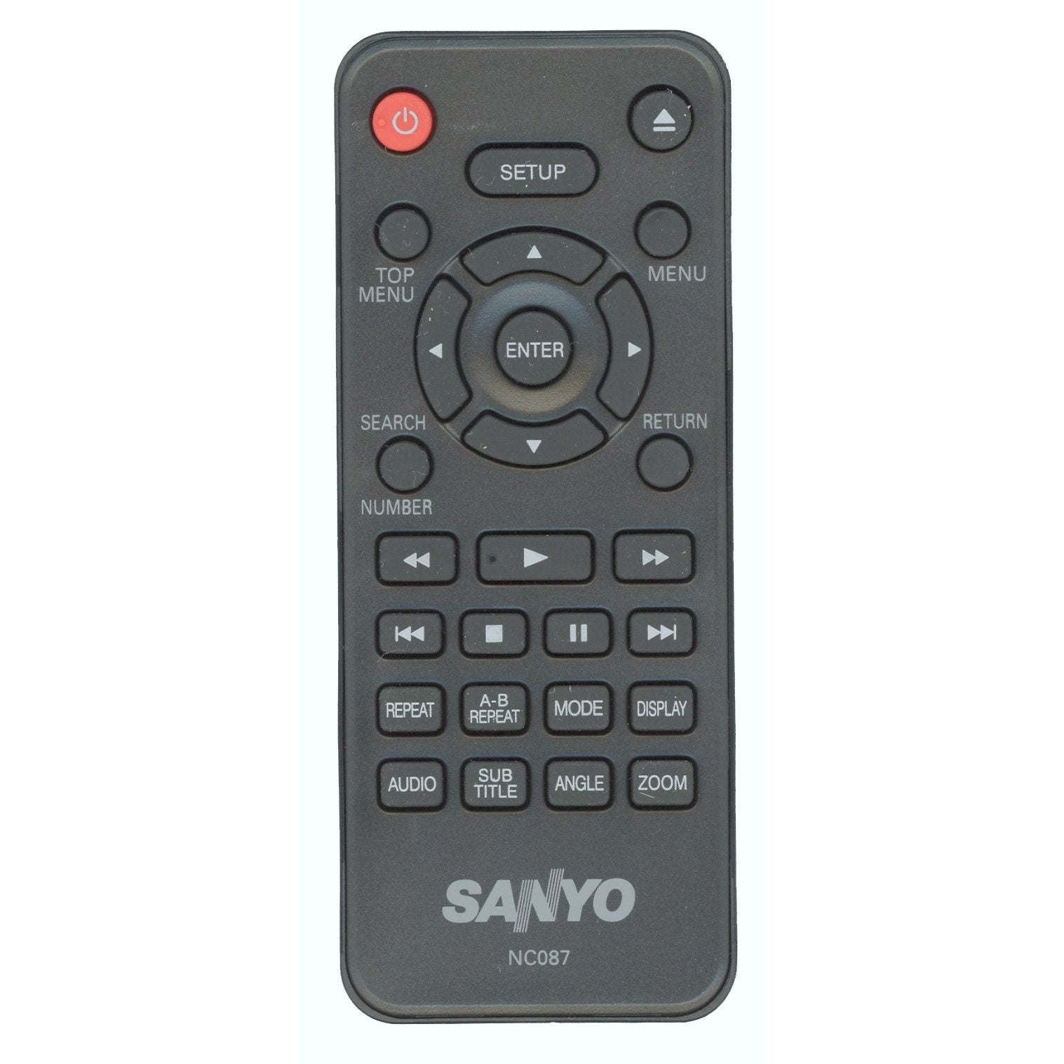 Sanyo NC087 DVD Remote Control