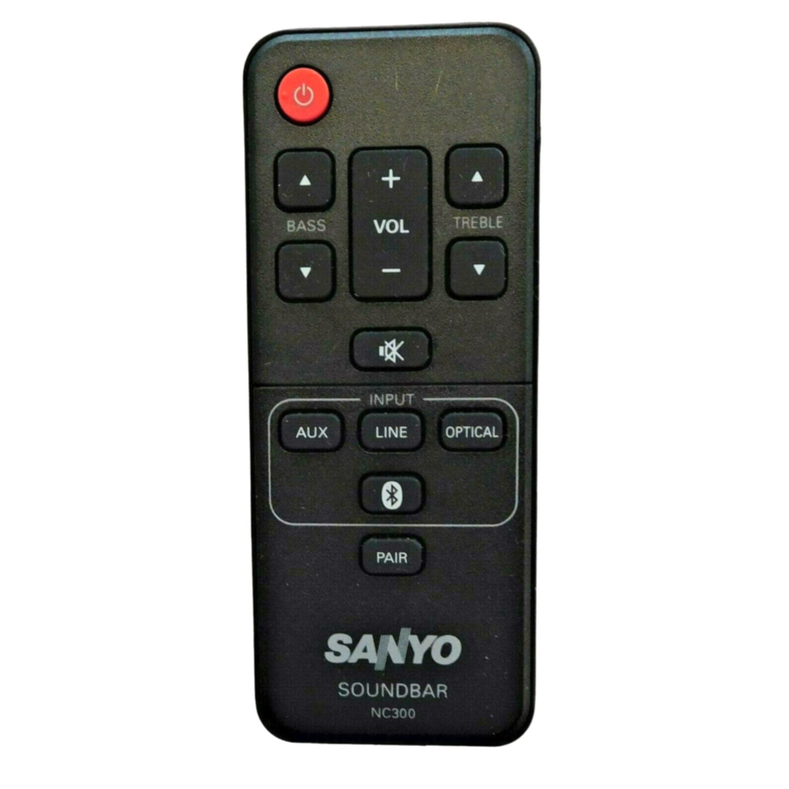 Sanyo NC300 Sound Bar Remote Control