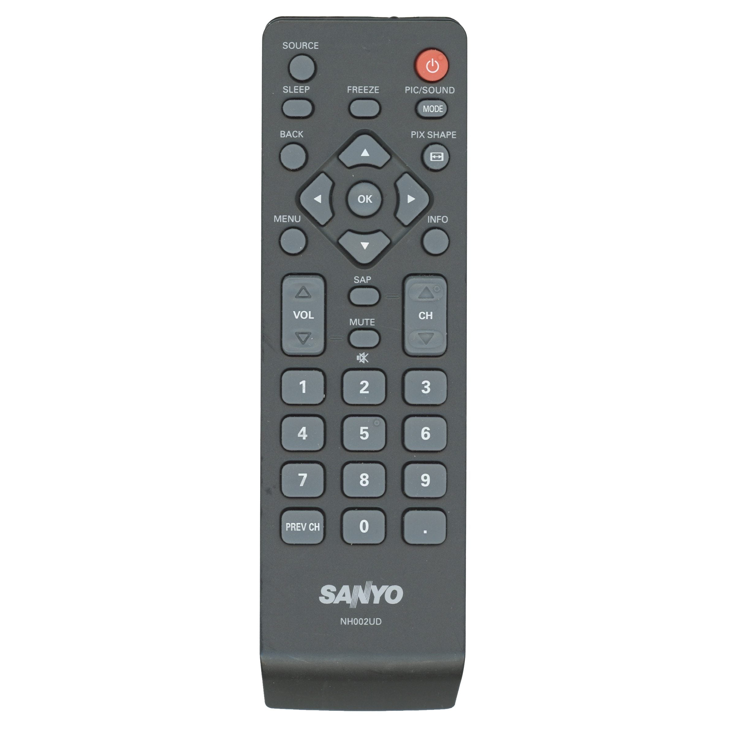 Sanyo NH002UD TV Remote Control