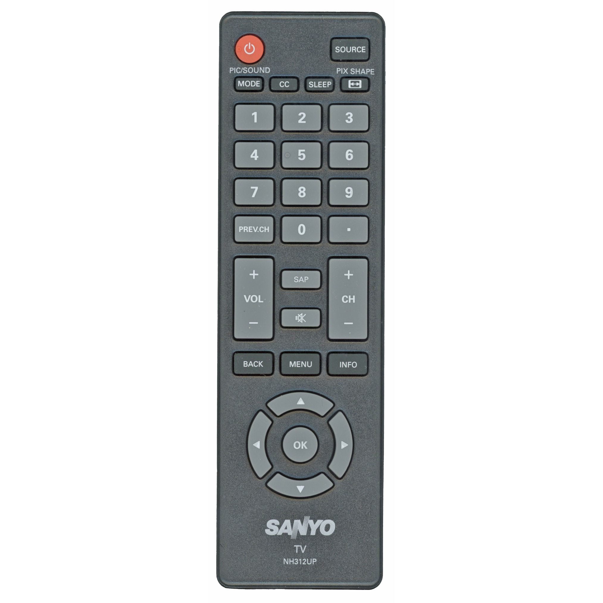 Sanyo NH312UP TV Remote Control