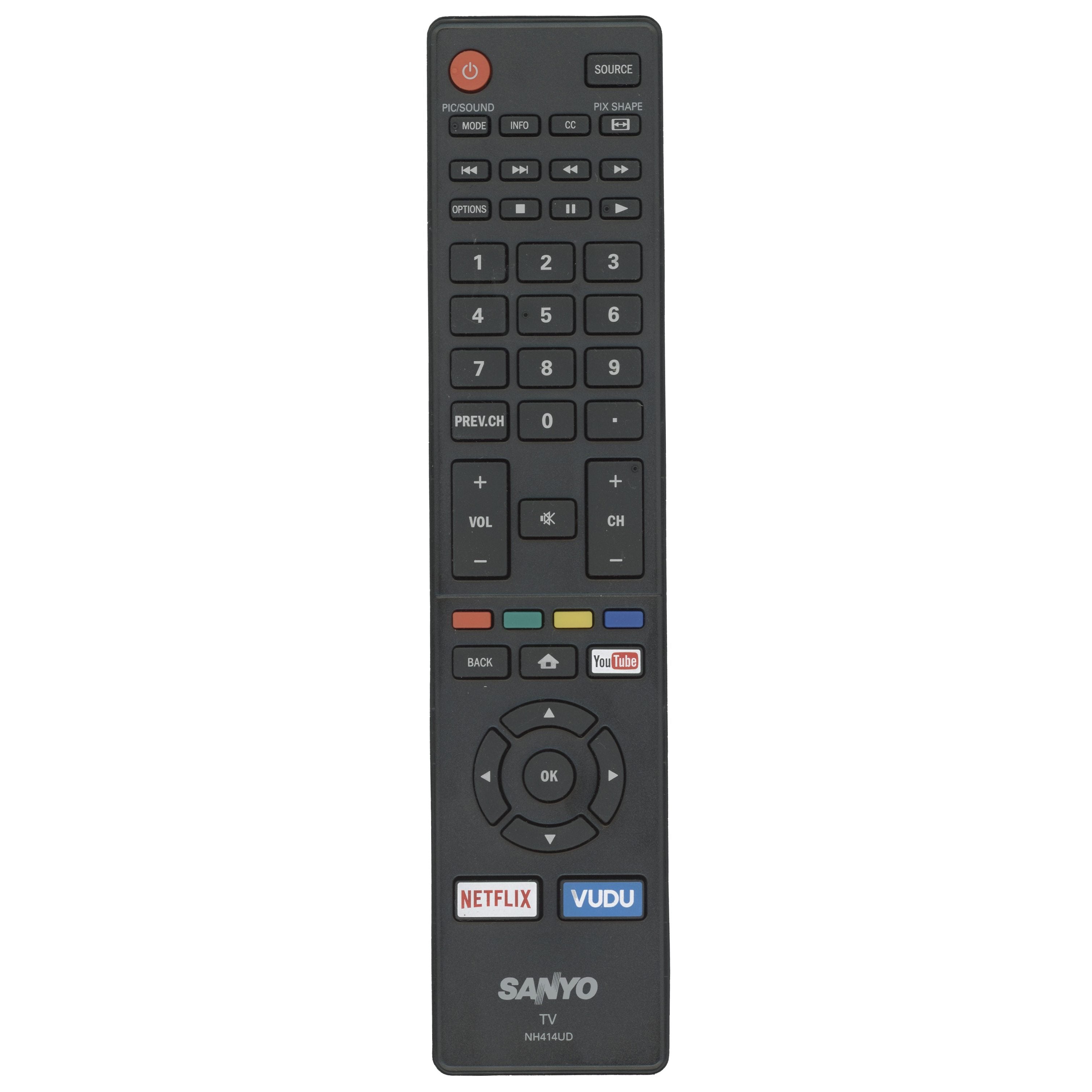 Sanyo NH414UD TV Remote Control