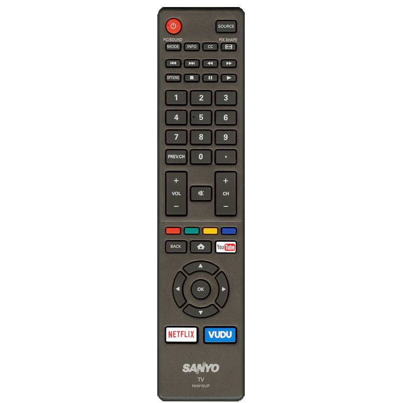 Sanyo NH415UP TV Remote Control