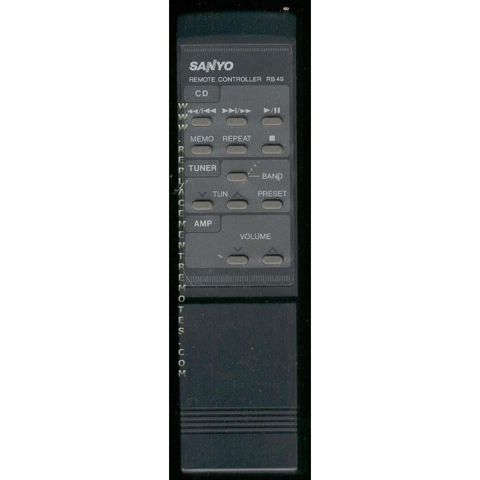 Sanyo RB49 Audio Remote Control