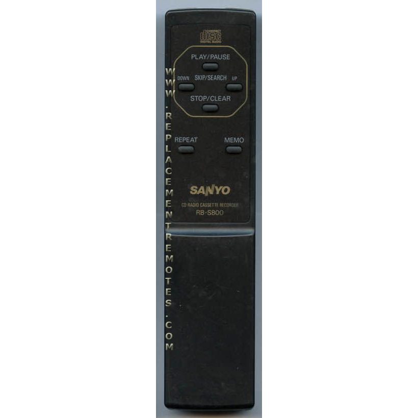 Sanyo RBS800 CD Remote Control