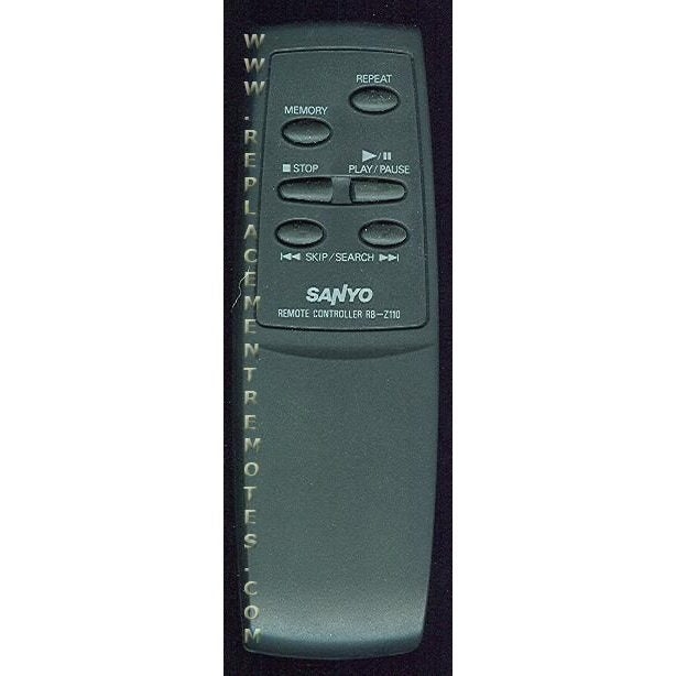 Sanyo RBZ110 Audio Remote Control