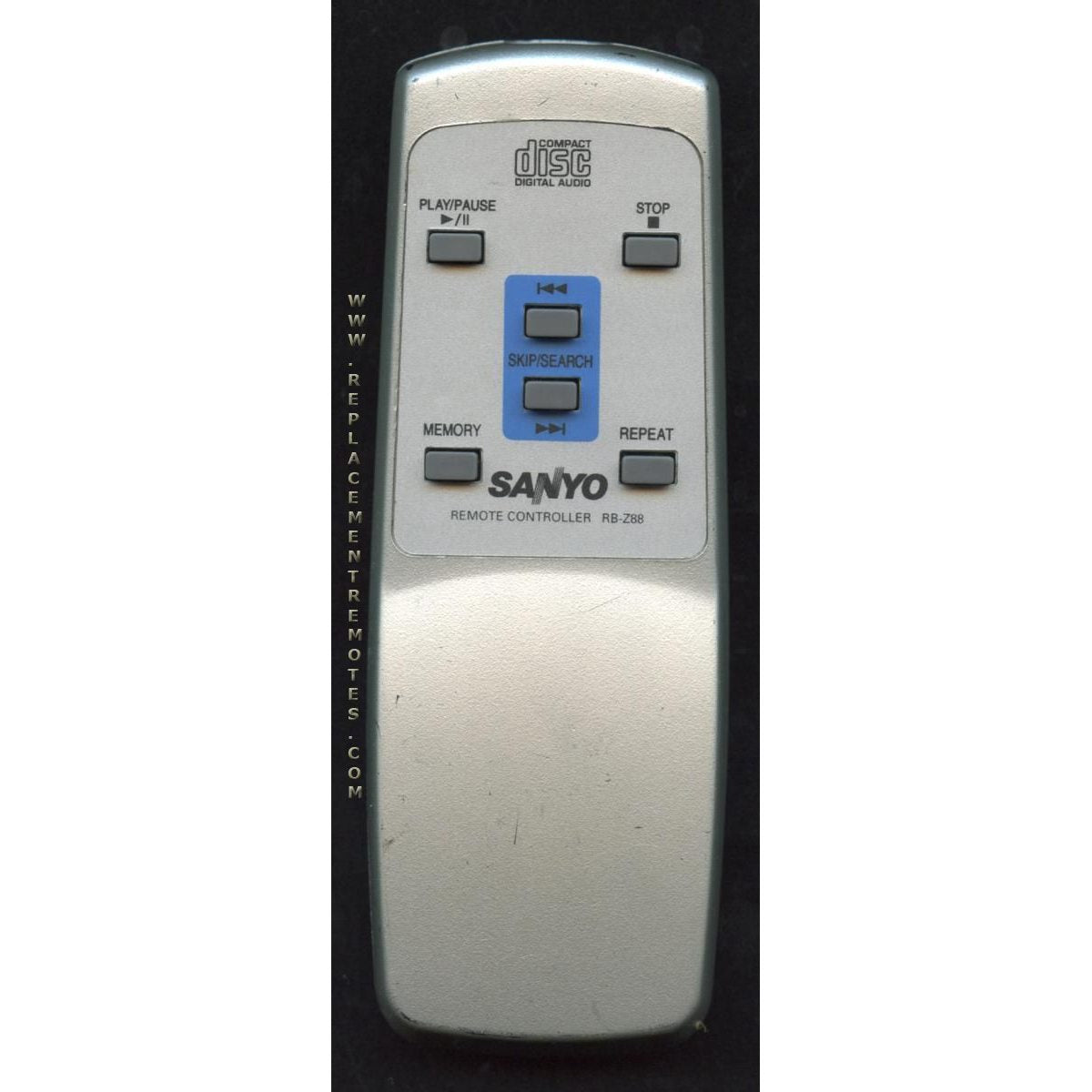 Sanyo RBZ88 Audio Remote Control