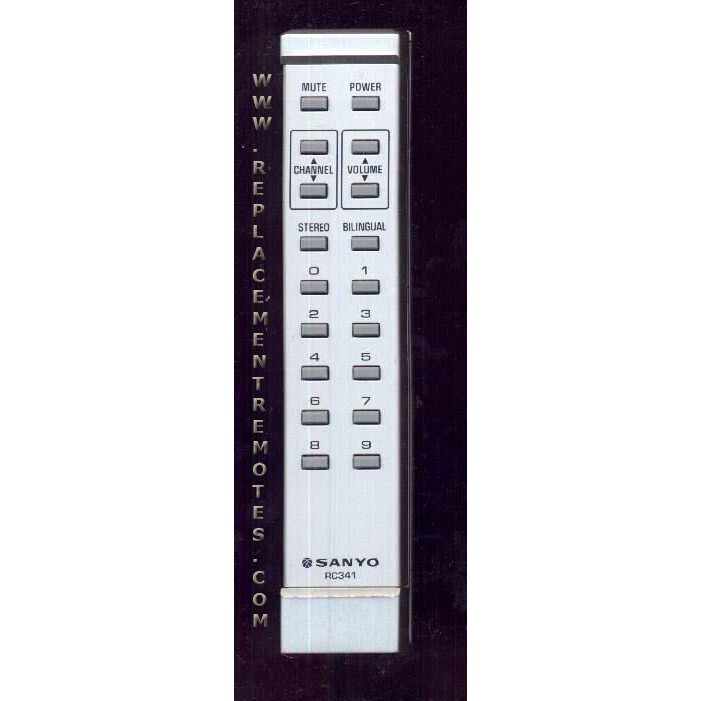 Sanyo RC341 TV Remote Control