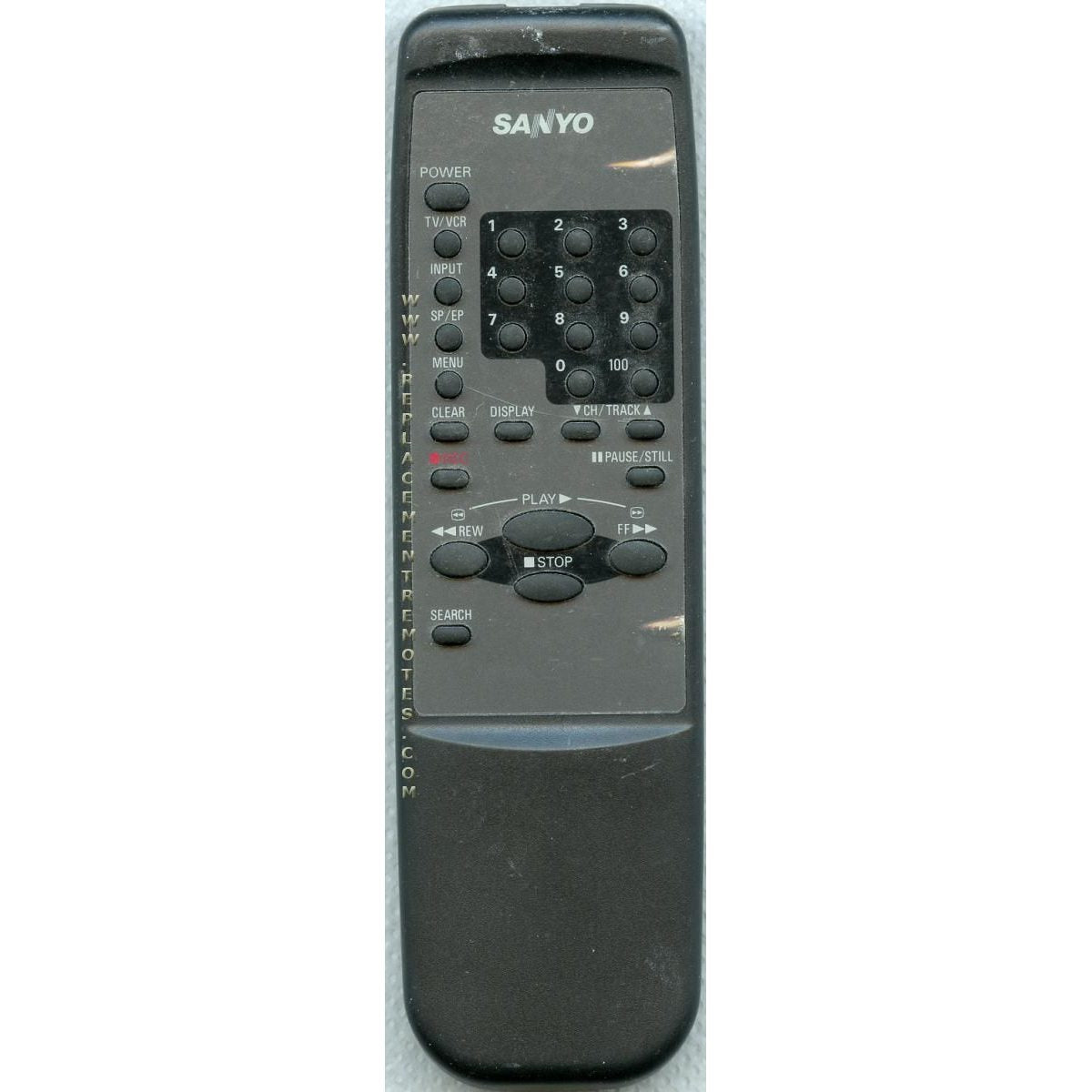 Sanyo RCNN139 VCR Remote Control