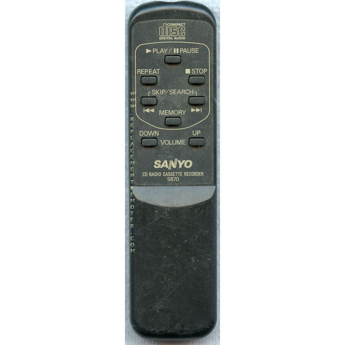 Sanyo S870 CD Remote Control