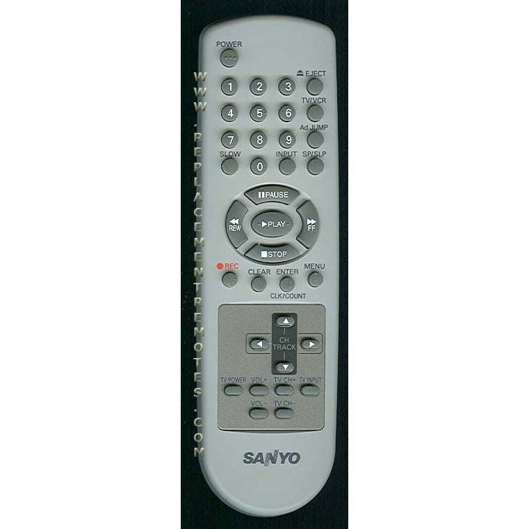 Sanyo SAN010 VCR Remote Control