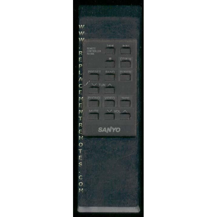 Sanyo SAN110 TV Remote Control