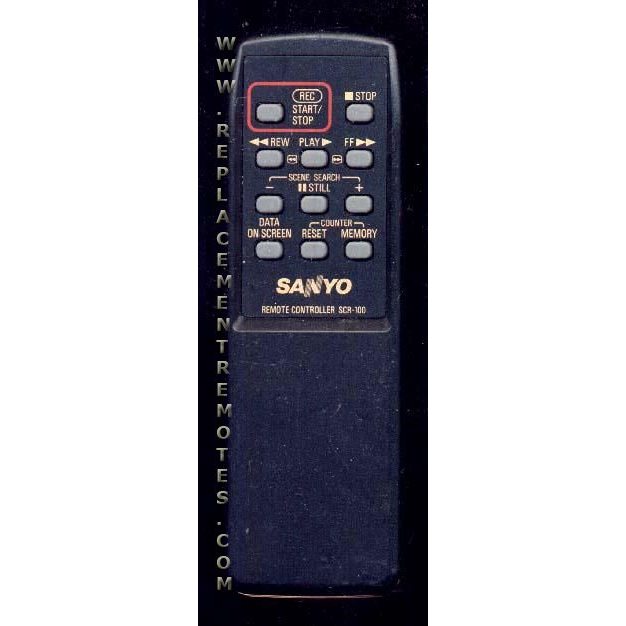 Sanyo SCR100 Audio Remote Control